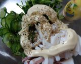 うまいっ！イカと豆苗ときゅうりのサラダ☆作り方5写真