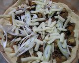 なすとひき肉の和風ピザ作り方3写真
