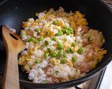 枝豆チャーハン作り方7写真
