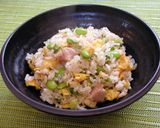 枝豆チャーハン作り方8写真