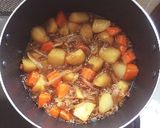 簡単ひき肉の肉じゃが作り方4写真