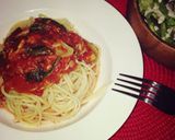 トマトパスタプレート作り方6写真