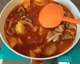 簡単リメイク！トマトソースカレー！！作り方5写真