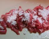 とうがんと豚肉とニラの煮物作り方2写真