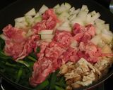 とうがんと豚肉とニラの煮物作り方3写真