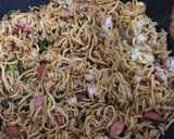 冷蔵庫の残り物で☆そばめし作り方5写真