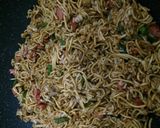 冷蔵庫の残り物で☆そばめし作り方7写真