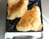 あんこ入りクロワッサンサンド作り方1写真