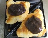 あんこ入りクロワッサンサンド作り方2写真