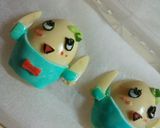 ゆで卵でふなっしー☆作り方7写真