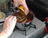 介護食【味噌煮缶で魚の和風トマト煮】作り方3写真