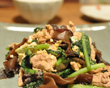 豚肉ときくらげの中華炒め作り方5写真