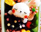 簡単☆キャラ弁うさぎのお昼寝作り方6写真