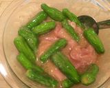 超簡単!鶏肉とししとうの味噌オイル焼き作り方4写真