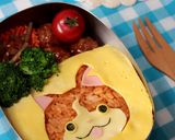 妖怪ウォッチ☆ジバニャンのキャラ弁作り方9写真