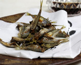 豆アジの唐揚げ～梅しょうゆ添え～作り方5写真