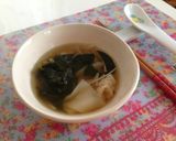 おかわかめと生姜たっぷりワンタンスープ作り方4写真