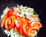 にんにく香る♫アサリとトマトのパスタ作り方3写真