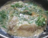 水菜とタラのカルボナーラ風作り方3写真