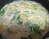 水菜とタラのカルボナーラ風作り方4写真