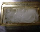 刺身用アジで☆レモン風味スパゲッティ作り方1写真
