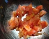 刺身用アジで☆レモン風味スパゲッティ作り方2写真