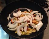 余り物のカレー再利用さつまいも炒め作り方2写真