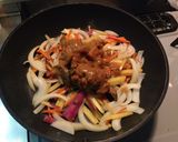 余り物のカレー再利用さつまいも炒め作り方3写真