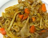 カレー焼きうどん作り方7写真