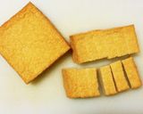ゴーヤと厚揚げの甘辛味噌炒め作り方2写真