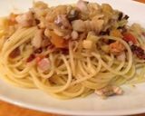 刺身用アジで☆レモン風味スパゲッティ作り方11写真