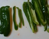 ピーマン＊炒め煮浸し作り方1写真