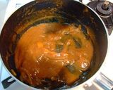 残り少ないカレーで、カレー南蛮☆作り方1写真