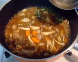 残り少ないカレーで、カレー南蛮☆作り方3写真