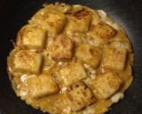 揚げ出し豆腐☆お好み焼き風作り方8写真
