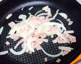 豆乳でヘルシー☆カレーボナーラ♬作り方3写真