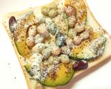 紫蘇香る❀お豆と南瓜の和トースト作り方5写真
