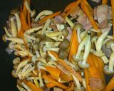ペペロンチーノ風、野菜炒め(^.^)作り方3写真