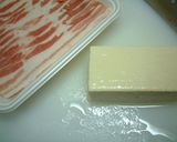豆腐の豚バラ肉巻き♪作り方1写真
