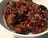 なすの肉みそ炒めアレンジ★ごまみそ風味☆作り方5写真