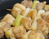 フライパンで焼く「焼き鳥」作り方4写真