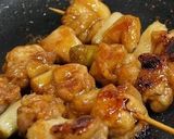 フライパンで焼く「焼き鳥」作り方5写真