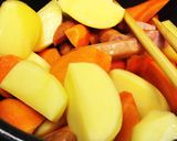 ソーセージじゃが作り方1写真