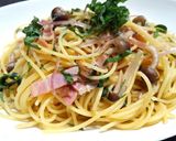 みょうがと大葉がたっぷりパスタ作り方4写真