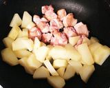 簡単！鶏もも肉とじゃがいもの照り焼き作り方8写真