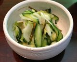 夏に最適、野菜だけの「ダシ」和風サラダ作り方4写真