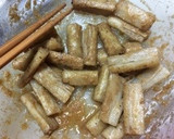 副菜に！たたきごぼうの胡麻和え。作り方3写真