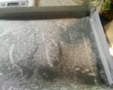 ◎ ハート柄のロールチーズケーキ ◎作り方1写真