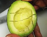 アボカドとトマトの簡単サラダ作り方1写真