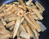ピリ辛♫自家製メンマ♡作り方4写真
